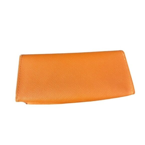 Tory Burch Orange Sunglass Case - Picture 8 of 8